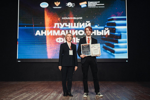 Мультфильм, созданный первокурсником колледжа, признан лучшим