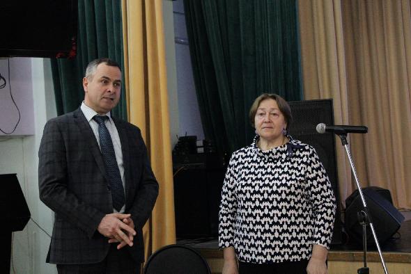 Студенты встретились с племянницей Героя Советского союза