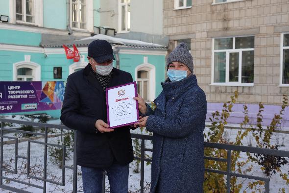 Губернаторский колледж победил в конкурсе «Томский дворик»
