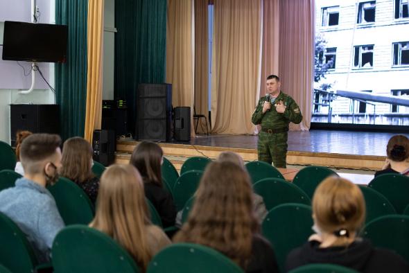 В Губернаторском колледже прошел очередной урок проекта «Я гражданин»